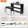 Vevor 88-Key Fully Weighted Digital Piano with Dual Keyboard Bench and Stand New
