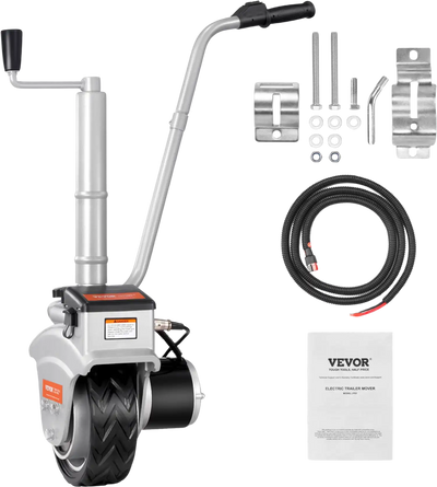 Vevor Trailer Dolly Electric 5000 lbs Towing Capacity 350W 12V Adjustable Clamp Height New