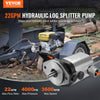 Vevor Hydraulic Log Splitter Pump Kit 22GPM 3600 RPM 2-Stage 4000 PSI with Valve Coupling and Installation Base New