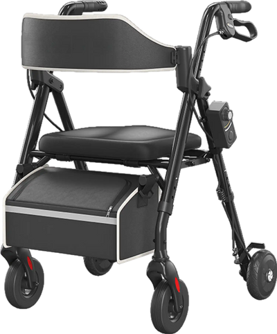 Vocic Z63 Rollator Walker with 3-Level Adjustable Damping Foldable New