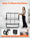 Vevor Twin Foldable Rollaway Bed 38" x 75" Steel Frame with 5" Memory Foam Mattress New