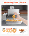 Vevor Commercial Donut Maker Automatic 360 PCS/Hr 6-Row Stainless Steel with 1.2 Gal Hopper New