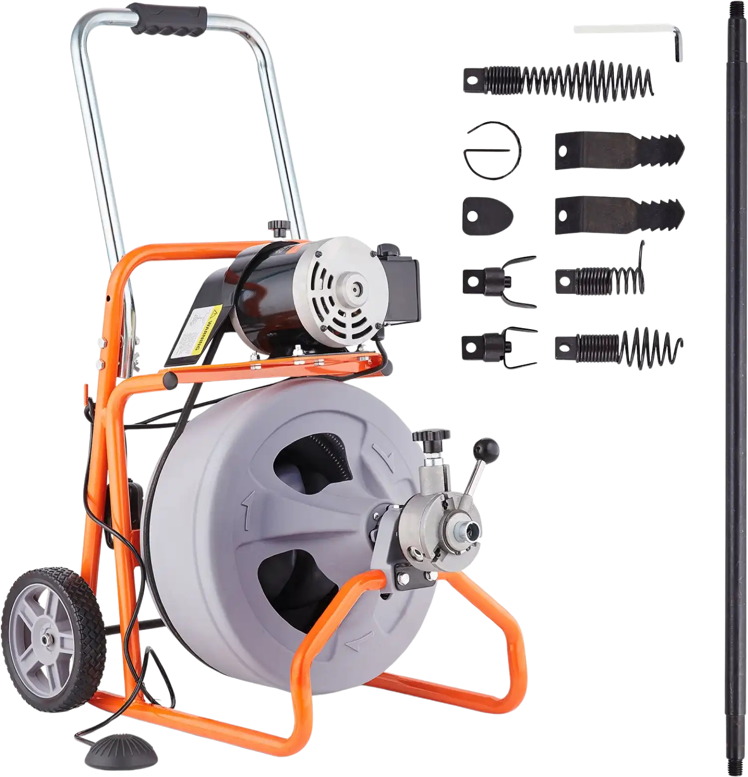 Vevor Drain Cleaner Machine 75' x 1/2
