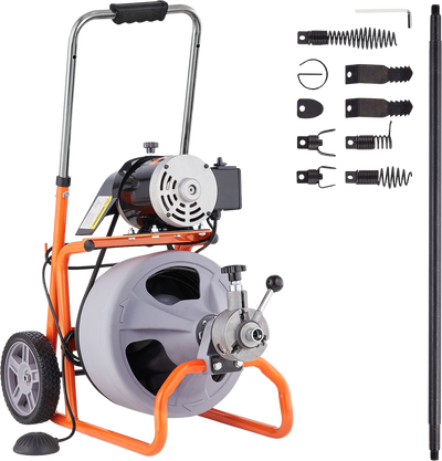 Vevor Drain Cleaner Machine 100' x 3/8