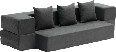 Vevor 3-in-1 Folding Sofa Bed Twin Size Convertible Sleeper with Pillows New