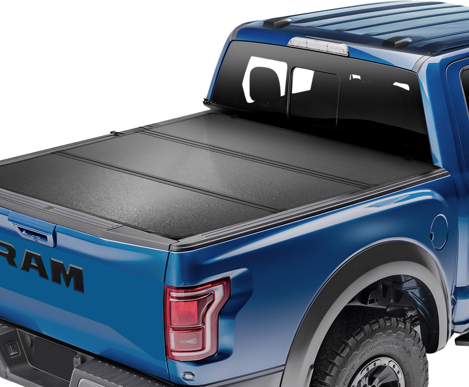 Vevor Tonneau Cover Tri-Fold for 5.7' Truck Bed 2009-2024 Dodge Ram 1500 Aluminum Panel Anti-Loose Clamps New