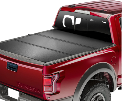 Vevor Tonneau Cover Tri-Fold for 5.5' Truck Bed 2014-2024 Toyota Tundra Aluminum Panel Anti-Loose Clamps New