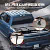 Vevor Tonneau Cover Tri-Fold for 5.5' Truck Bed 2015-2024 Ford F-150 Aluminum Panel Anti-Loose Clamps New