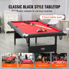 Vevor Billiards Table 7' Foldable Pool Table Set Includes Balls and Cues New