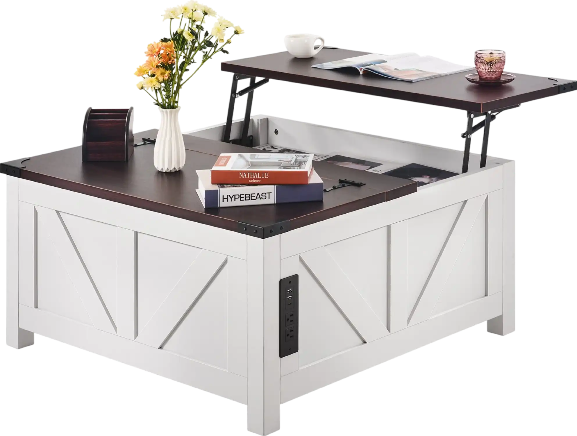Vevor Farmhouse Coffee Table 36