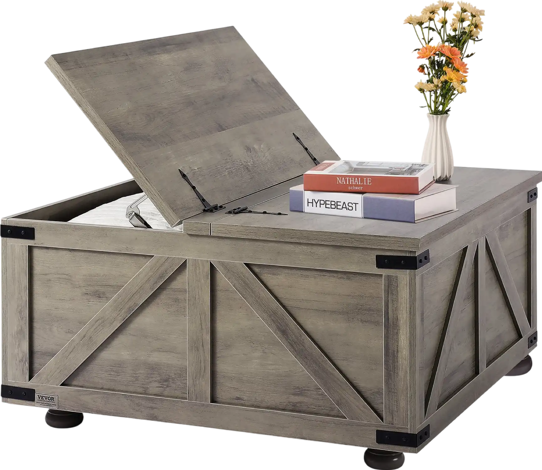 Vevor Farmhouse Coffee Table 36