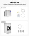Vevor Commercial Ice Maker 440 Lbs/Day with 180 Lbs Bin and Auto Dispenser New