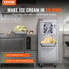 Vevor Ice Cream Machine 4.9-7.6 Gal per Hour Single Flavor Hard Serve LED Display Auto Clean 1780W New