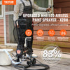 Vevor Airless Paint Sprayer with Cart 950W Electric 3000 PSI Handheld for Home Interior Exterior New