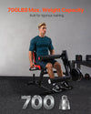 Vevor Leg Extension and Curl Machine 700 Lbs Capacity Adjustable Lower Body Workout Bench New