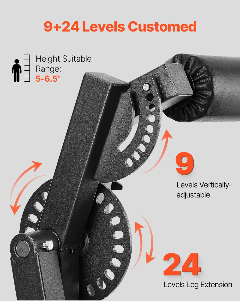 Vevor Leg Extension and Curl Machine 700 Lbs Capacity Adjustable Lower Body Workout Bench New