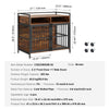 Vevor Furniture Style Dog Crate with Storage 41" Wooden Dog Crate with Double Doors Holds 70 Lbs. Large Breed New