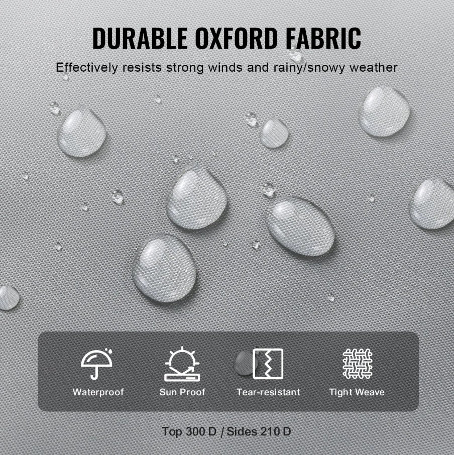 Vevor Class C RV Cover for 29'–32' Motorhomes Waterproof Oxford Fabric with Tire Covers New