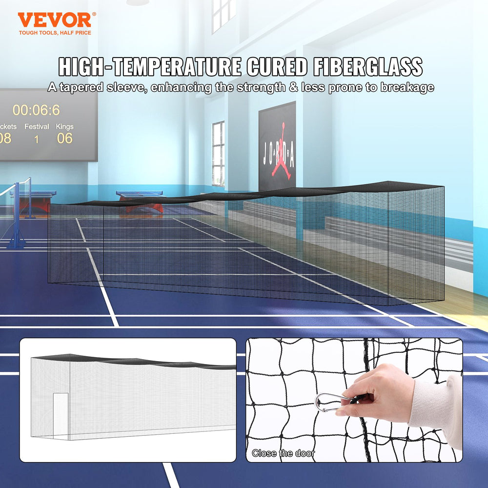 Vevor Baseball Batting Netting 70' x 12' x 14' Training Net Only with Door and Carry Bag New