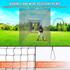 Vevor Baseball Batting Netting 70' x 12' x 14' Training Net Only with Door and Carry Bag New