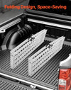 Vevor Aluminum Loading Ramps 2000 Lbs 2-Pack Foldable Non-Slip with Handles and Straps New