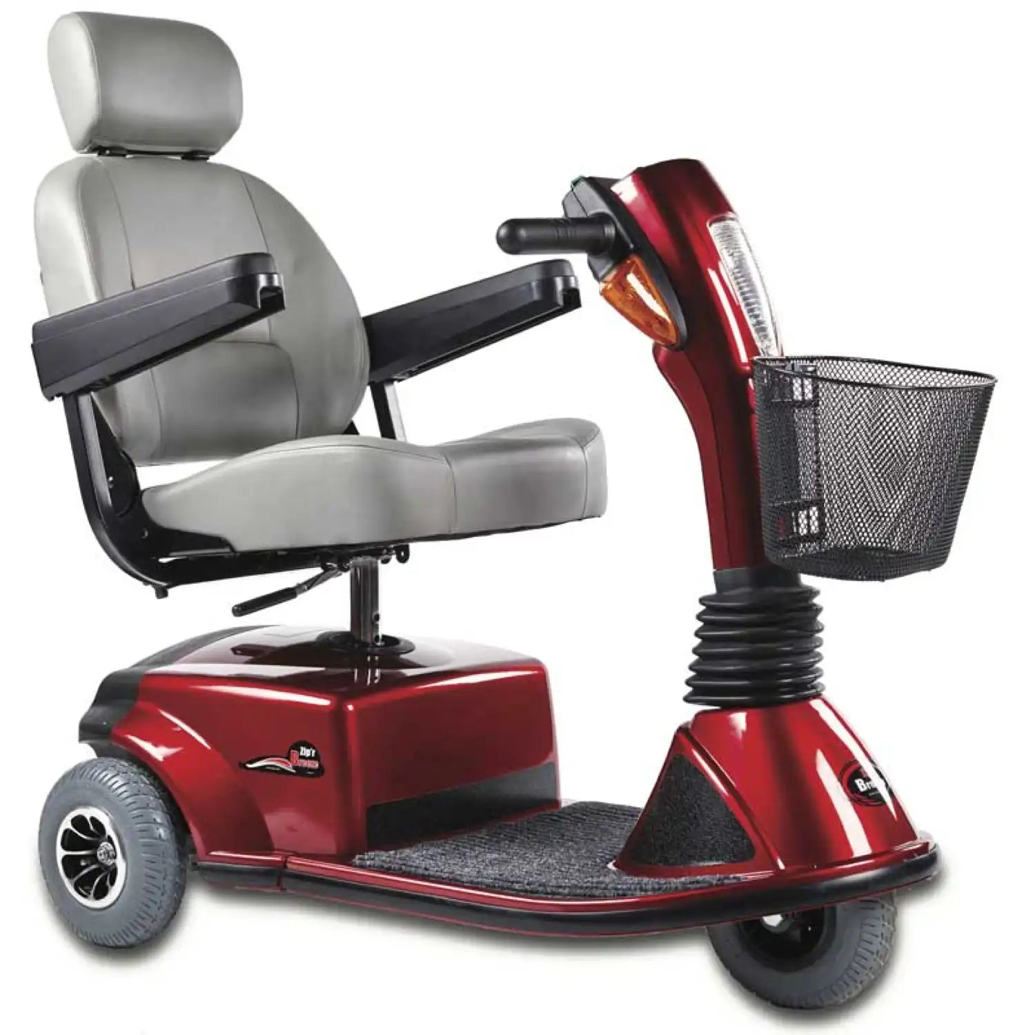 Zip'r Breeze 3-Wheel 24V 250W Heavy Duty Mobility Scooter Red New