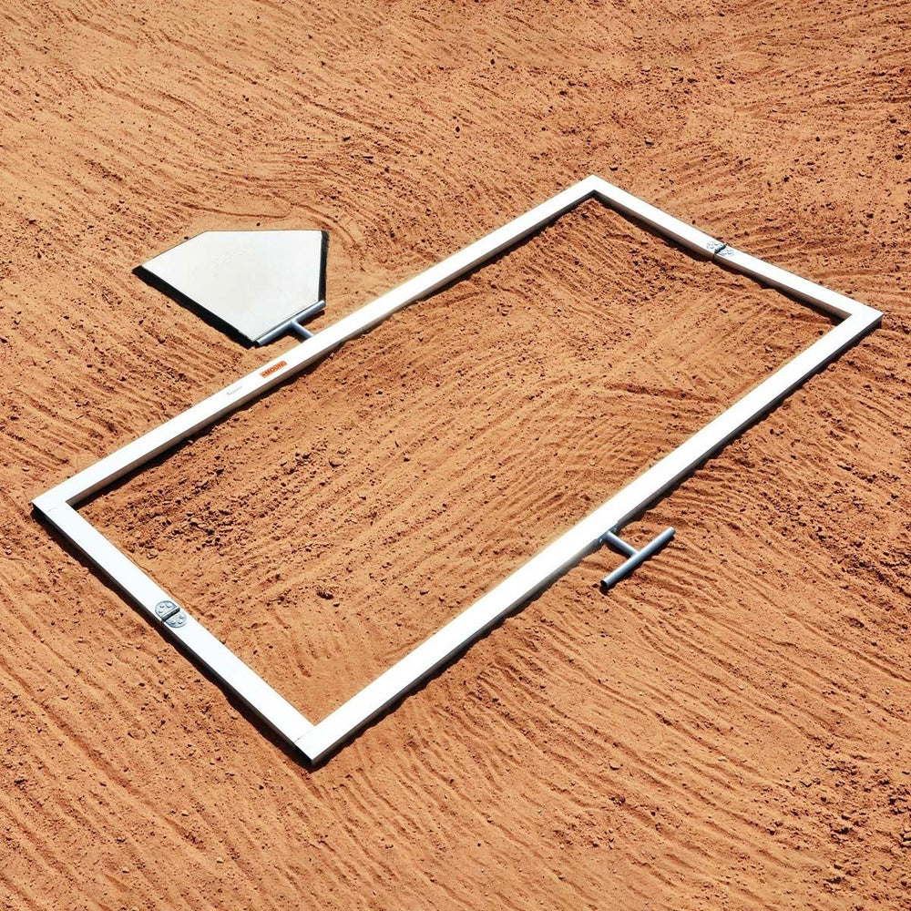JayPro Batter's Box Template Official 4 x 6 Ft. for Adult Baseball New