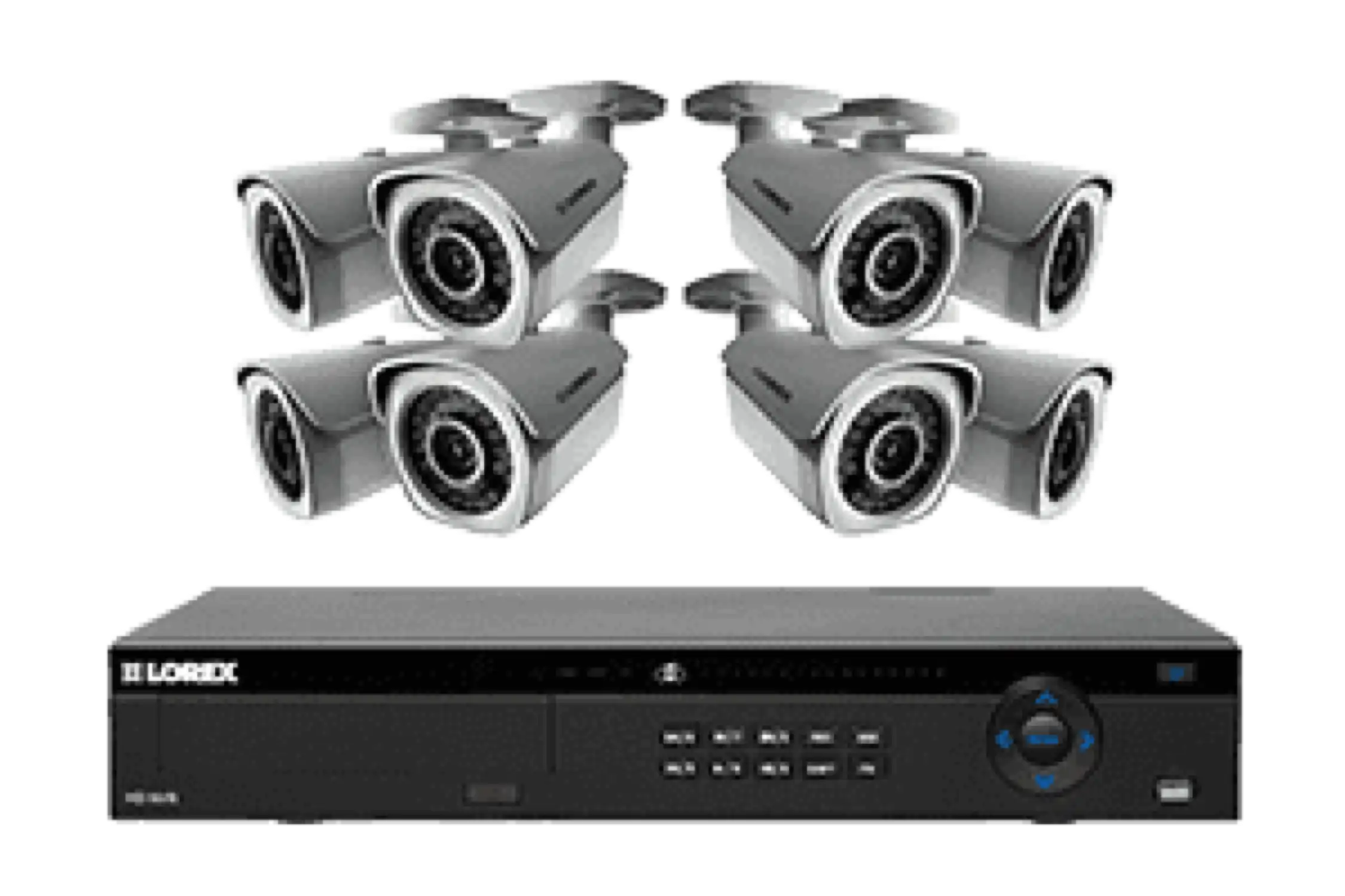 Lorex LNR168W 8 Camera 16 Channel 1080p Surveillance Security System New