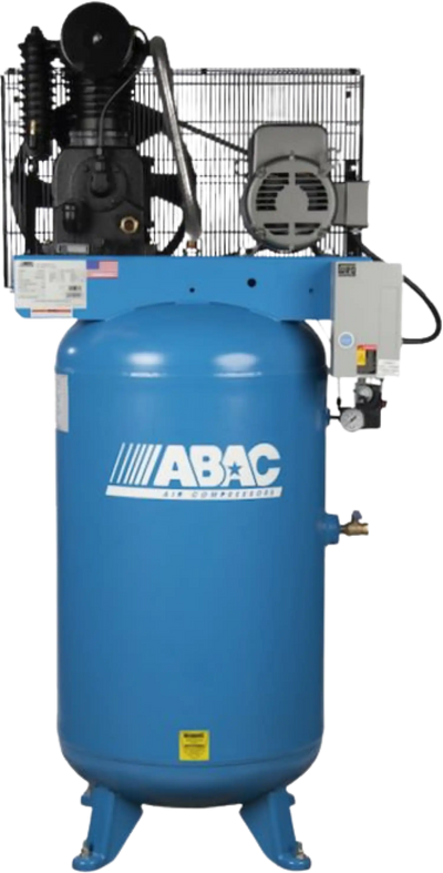 ABAC AB7-2180VFF Air Compressor 7.5HP 175PSI 80 Gallon Two-Stage Single Phase 230V New