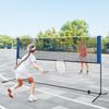 10/14 Feet Adjustable Badminton Net Stand with Portable Carry Bag-10 Feet - Gallery View 1 of 9