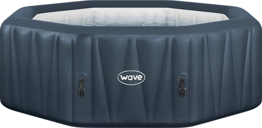 Wave Aegean Inflatable Hot Tub 6-Person Octagonal with Integrated Heater New