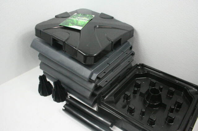 Exaco Aerobin Compost Bin 55 Gal Insulated No-Turn with Leachate Collection AEROBIN-200 New