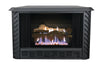 US Stove AGVF340N Single-Burner Vent Free Natural Gas Stove 1,200 Sq. Ft. Up to 34,000 BTUs New