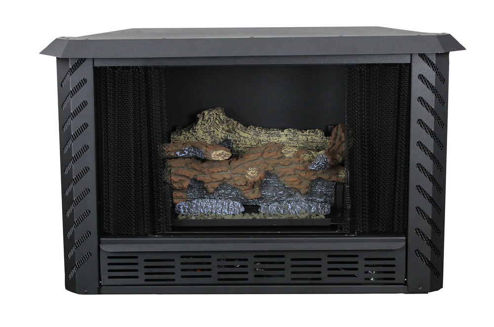 US Stove AGVF340N Single-Burner Vent Free Natural Gas Stove 1,200 Sq. Ft. Up to 34,000 BTUs New