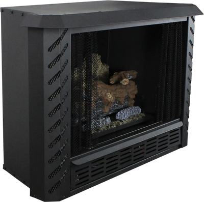 US Stove AGVF340N Single-Burner Vent Free Natural Gas Stove 1,200 Sq. Ft. Up to 34,000 BTUs New