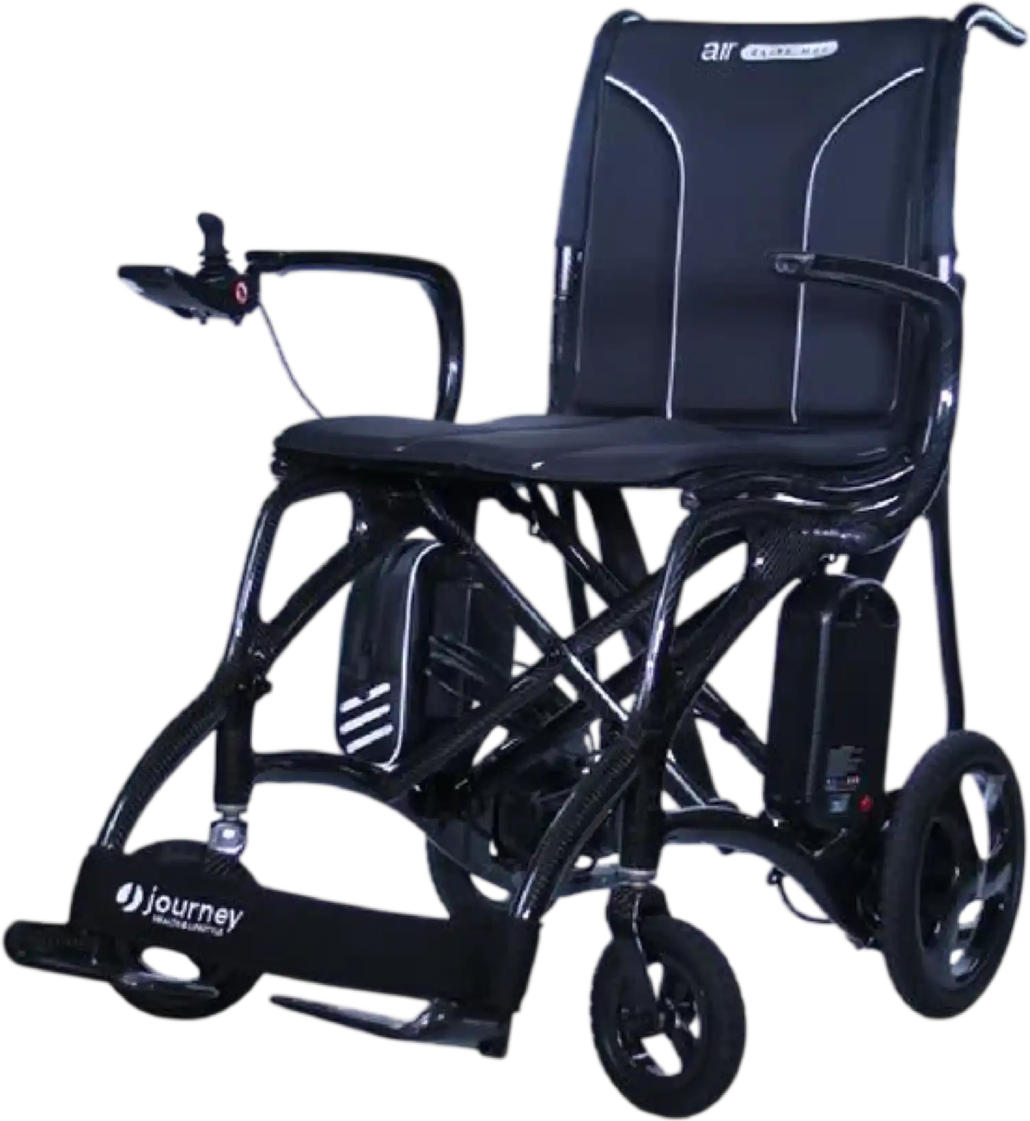Journey Air Elite Max Folding Power Chair 3.7 MPH 19.8 Mile Range 12Ah 150W 08642MAX New