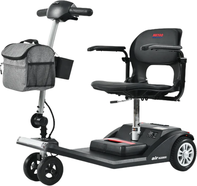 Metro Mobility Air Classic Mobility Scooter 4-Wheel Electric 24V 12Ah 250W 4.97 MPH 10 Mile Range Manufacturer RFB