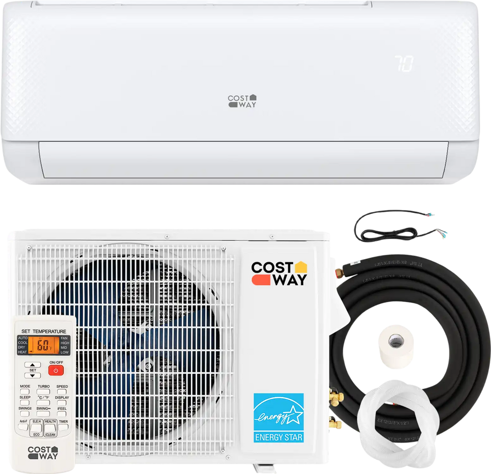 Airtural Series 18000 BTU 21 SEER2 Ductless Mini Split Air Conditioner and Heater 208-230V Energy Star Certified