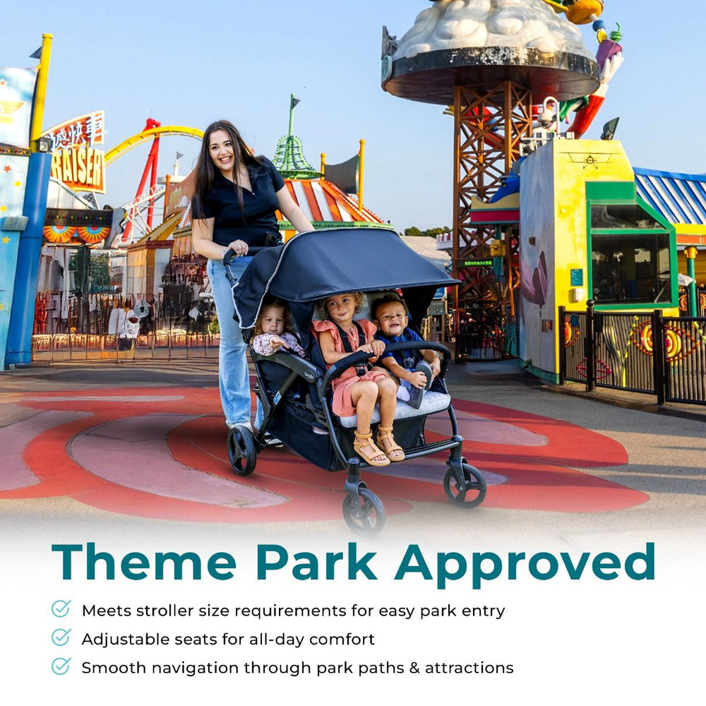 Gaggle Odyssey 4 Seat Quad Stroller New