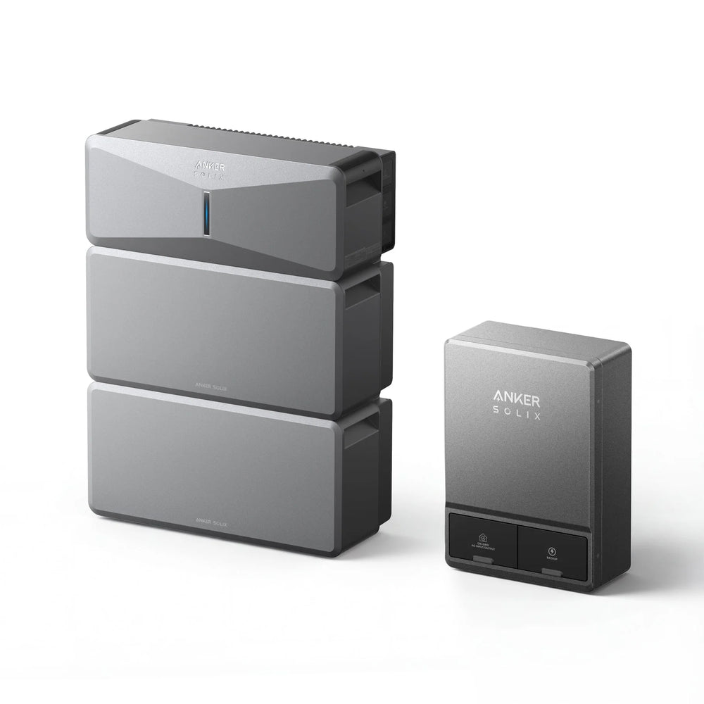 Anker Solix E10 Manual Backup Kit 6-12kWh LFP Battery 10-30kW Turbo Output New