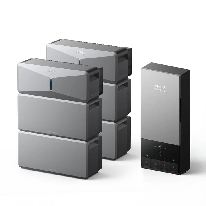 Anker Solix E10 Automatic Backup Kit 6-24kWh LFP Battery 10-30kW Turbo Output New