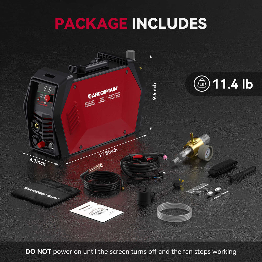 Arccaptain iControl CUT55 Pro Pilot Arc Plasma Cutter 55A 120V/240V App Control New
