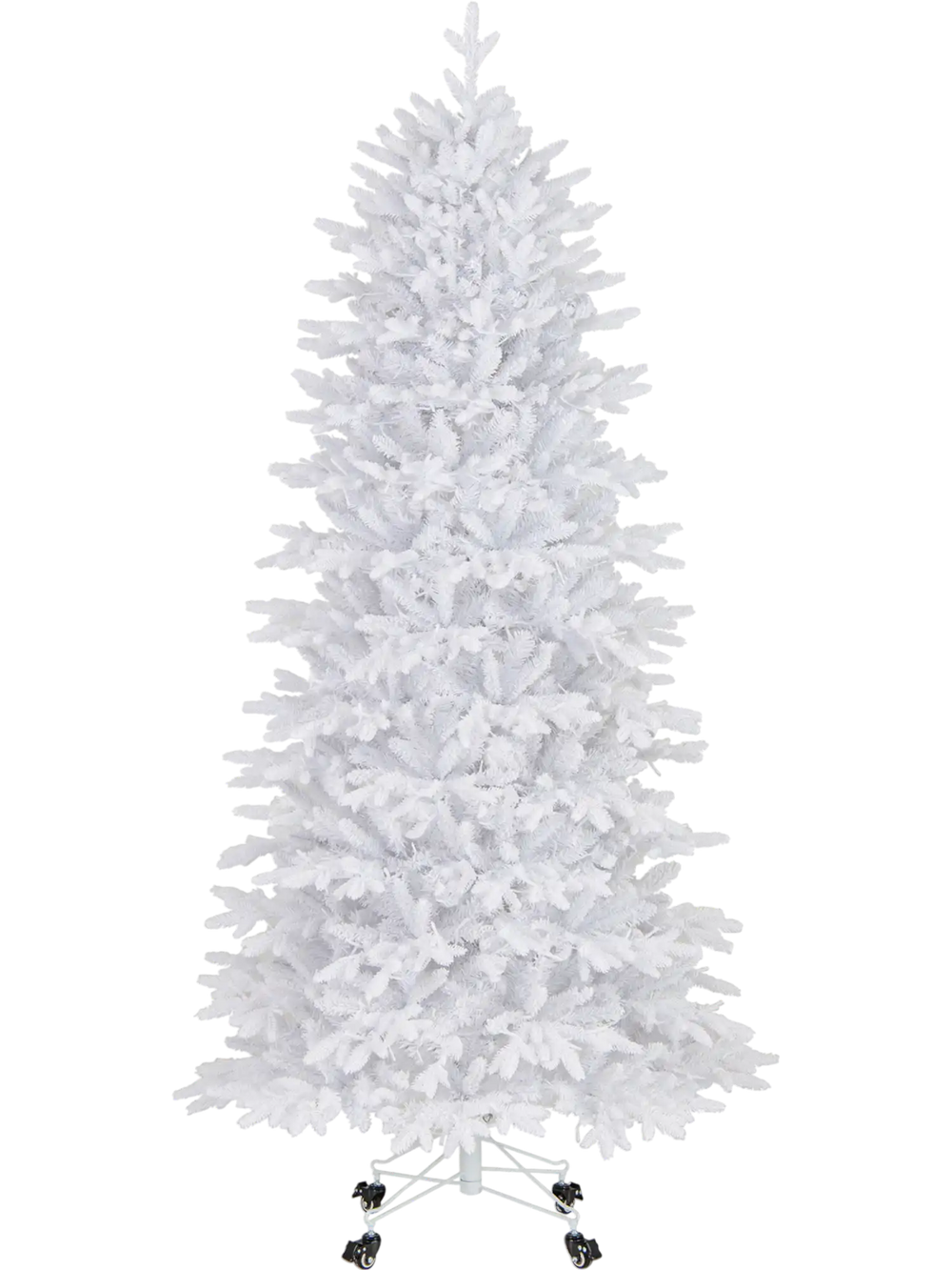 7 FT Artificial Xmas Tree with 1880 PE PVC Branch Tips for Party and Carnival