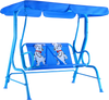 Outdoor Kids Patio Swing Bench with Canopy 2 Seats