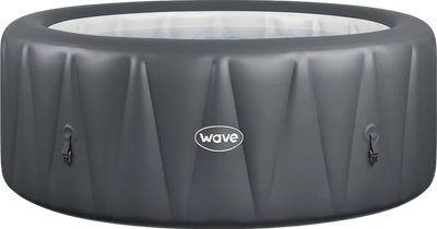 Wave Atlantic Inflatable Hot Tub 4-Person Round with Integrated Heater New