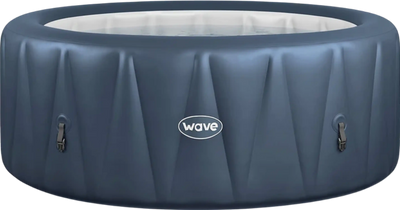 Wave Atlantic Inflatable Hot Tub 6-Person Round with Integrated Heater New