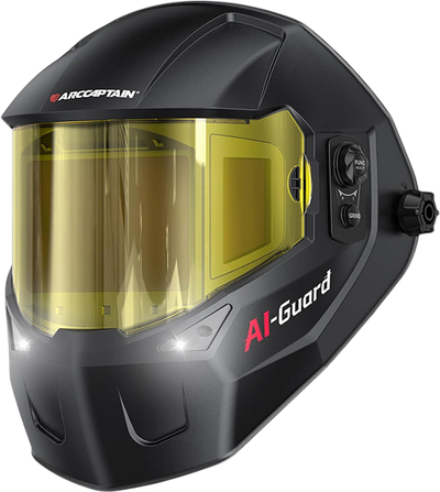 Smart Auto-Darkening Welding Helmet