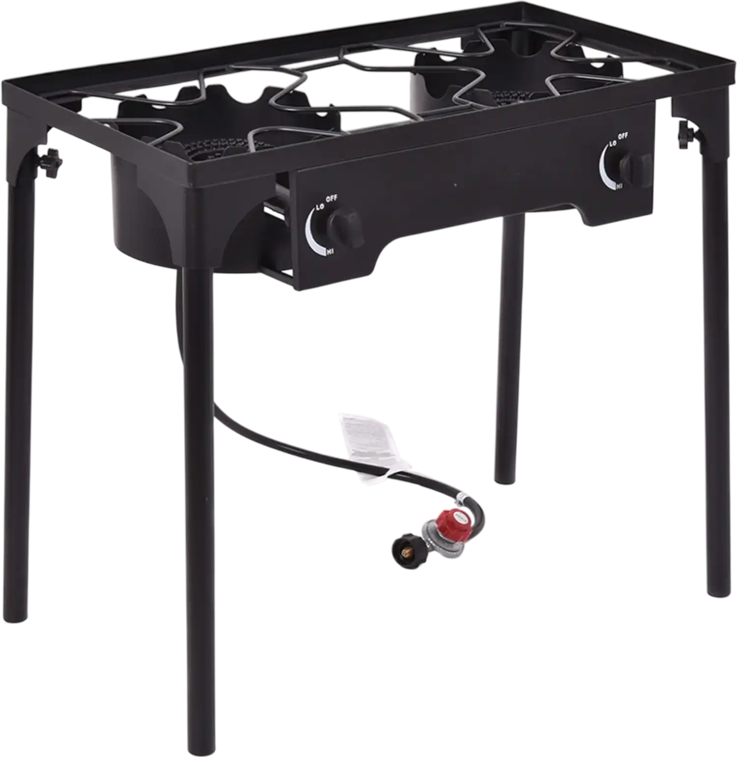 Costway Double Burner Outdoor BBQ Grill Stove 150000 BTU 56971384 New