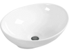 Oval Bathroom Basin Ceramic Vessel Sink