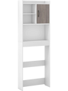 4-Tier Space-saving Toilet Sorage Cabinet with Open Shelves